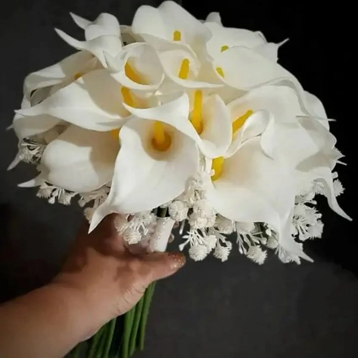 گل شیپوری دسته گل عروس