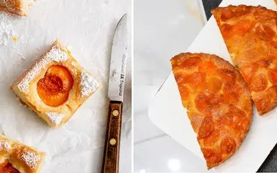 طرز تهیه کیک قیسی با بهترین دستور / پخت راحت کیک خونگی خوش طعم و خوشمزه