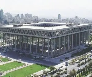  ساختمان صداوسیما پس از بمباران + عکس