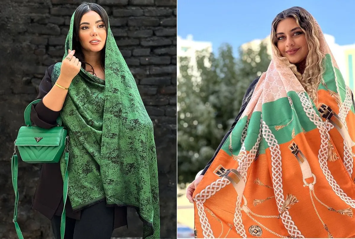استایل سبز و نارنجی