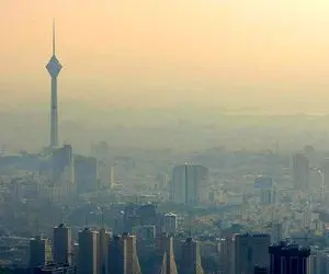 شاخص آلودگی تهران به ۱۸۱ رسید؛ سه منطقه وارد محدوده بنفش شدند