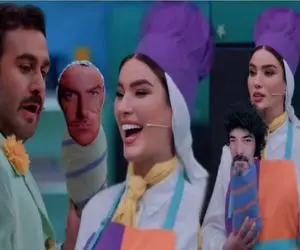 سکانس خندان/نیما ادای گلزارو درمیاره با من عاشق تو بودم زبون نفهم مردم پاچیدن از خنده