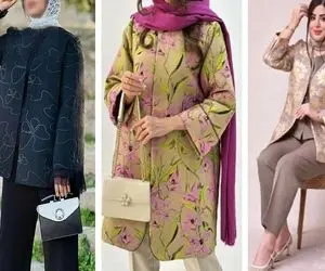 ترندهای مانتو ژاکارد سال جدید / شاهانه ترین مدل مانتوی امسال ژاکارد توریه عاشقش میشی