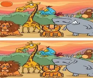 بازی فکری؛ باید چشم عقاب داشته باشی که بتونی تفاوت های ریز دو تا عکس رو پیدا کنی