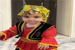 آواز شاد؛ دختربچه فنقلو با لباس و آهنگ گیلکی یه رقصی رفت دلت براش قنج میره