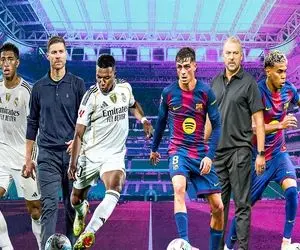 (ویدئو) خلاصه بازی بارسلونا رئال مادرید امروز 4 آبان الکلاسیکو ۲۰۲۵