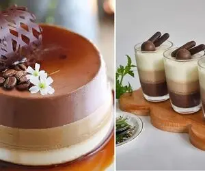 طرز تهیه پاناکوتا سه رنگ با یه طعم بی نظیر / به مهمونی هات رنگ و مزه تازه ببخش