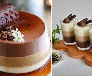 طرز تهیه پاناکوتا سه رنگ با یه طعم بی نظیر / به مهمونی هات رنگ و مزه تازه ببخش