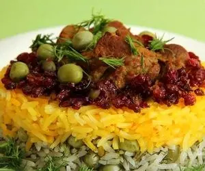 طرز تهیه "نخود فرنگی پلو با گوشت"؛ یه پلوی مخلوط لذیذ و خوشمزه