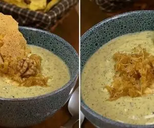 (ویدئو) طرز تهیه شوربای ماست یا قاتیق شورباسی؛ یه غذای اصیل آذربایجانی