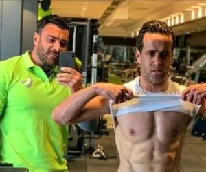 (ویدیو) لُخت علی کریمی را تا به حال دیده اید؟