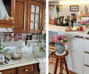 این دکوراسیون کاملا ایرانی است / ایده دیزاین سنتی آشپزخانه با زیبایی های خارق العاده