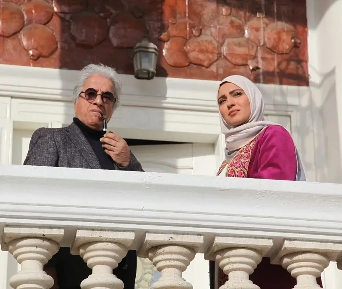 نازی و پدر در سریال چوب خط
