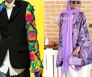 استایل ترند گل دار و چین دار بهاری 1403 / بهار اومد گل ها واشد دل ما باز خاطرخواه شد