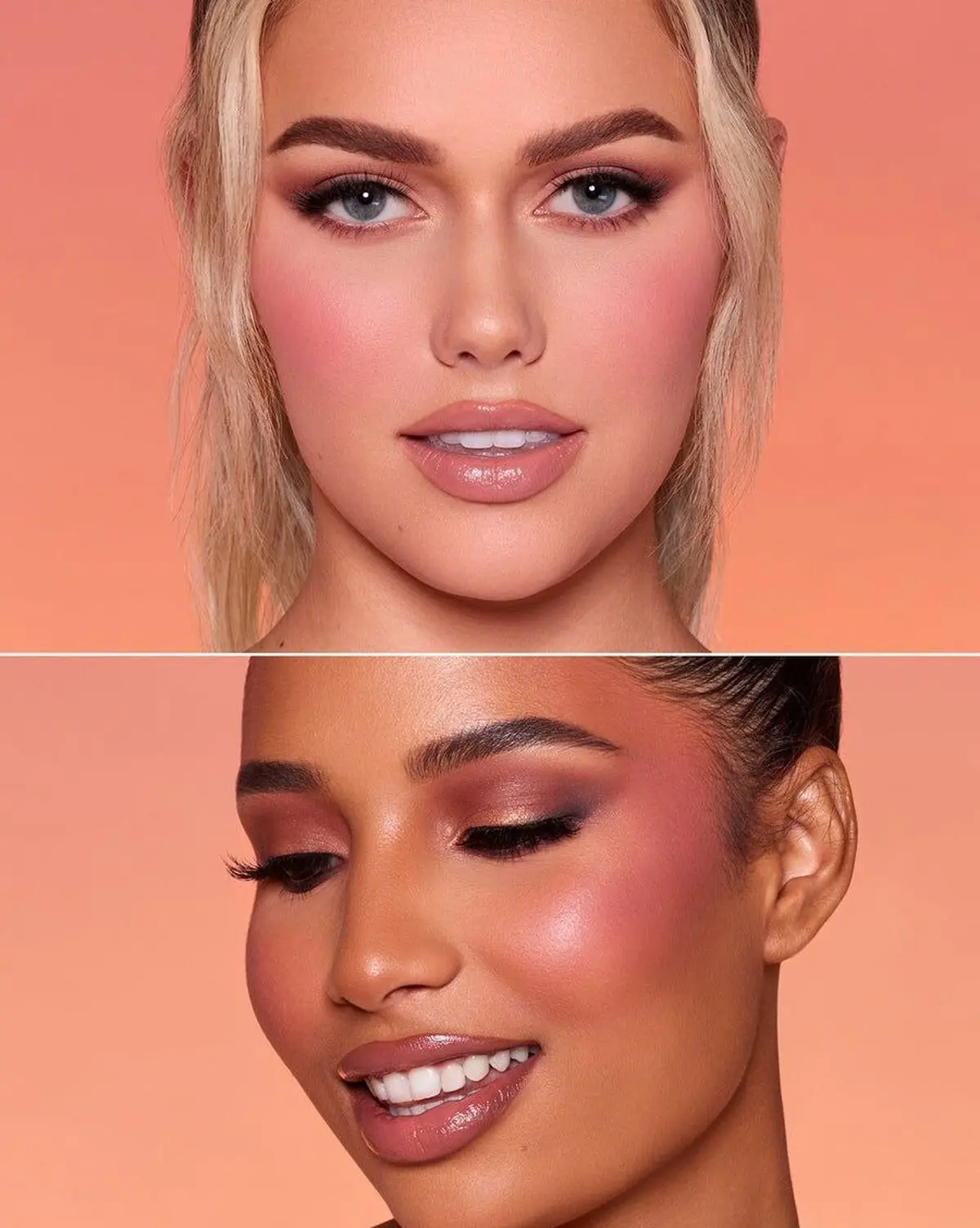 رنگ رژگونه برای پوست سبزه