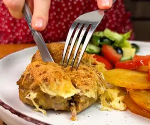 آموزش آشپزی؛ اگه سیب زمینی داری این لقمه های خوشمزه رو درست کن!