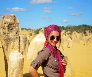 (عکس) چشم های گیرا و شهلای "خانم بازیگر"