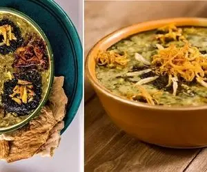 طرز تهیه آش اوماج آذربایجان / یه آش مقوی و خوشمزه که توی هوای سرد خیلی میچسبه