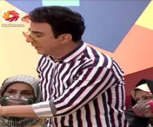 سوتی خندان؛ عمو پورنگ با تیکه ای که شنیده میهوله یه گاف عظیم میده همه روده برن