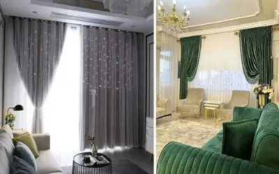 انتخاب پرده با طراحی خاص مناسب پذیرایی شیک؛ رایج ترین نکات مخصوص متراژ 50 تا 500 متری