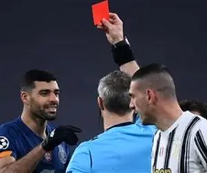 انتقاد از رفتار یاران رونالدو در لحظه اخراج طارمی