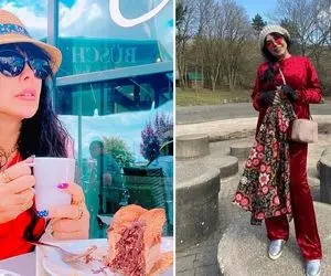 وقتی پروتز فلور نظری رو قورتیده و فیس لولو خانشو هلو کرد؛ با مینی اسکارفش چه ذوقید!