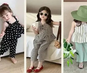 لباس های تابستانی بچه گانه مد امسال؛ مختص دختربچه هایی که مامانای سانتال مانتال دارن