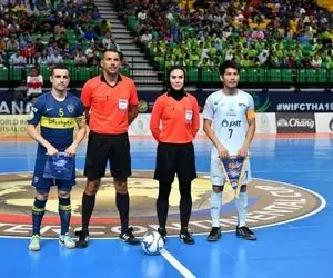 گلاره ناظمی؛ در میان ۱۰ داور برتر فوتسال دنیا