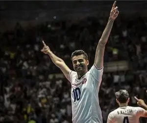 بهترین والیبالیست ایران در لیگ عراق!