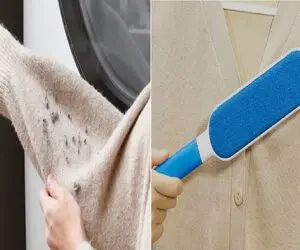 نذار پرزای لباس خراب کنه تیپت رو/ با چندتا چیز دم دستی پرزای لباستو بگیر برو بیرون