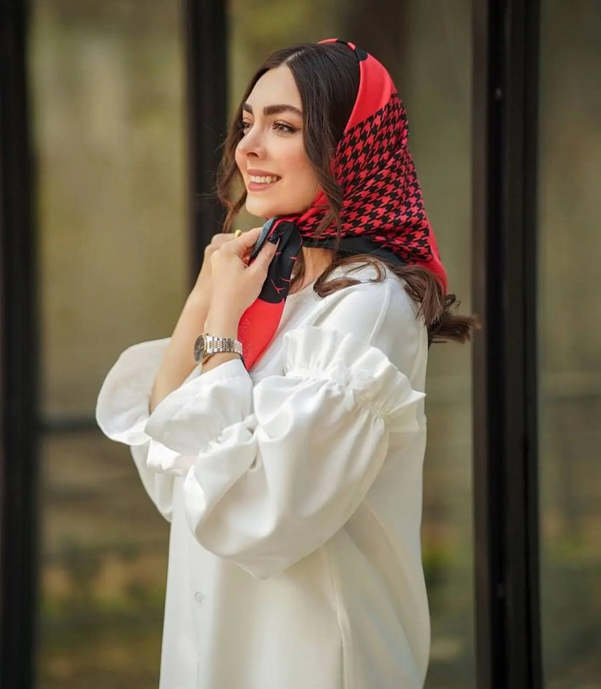 مانتو بهاره قرمز