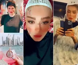 تتلو اندر خم یه کوچس سحر قریشی خونه لوووکس عربشو رو کرد؛ یادگاری منشوری بدنشو