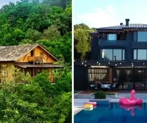 ویلای عشق ابدی در جزیره هیچ، نگاهی به این ویلای خاص ژاپنی تو مغز جنگل بی اندازیم