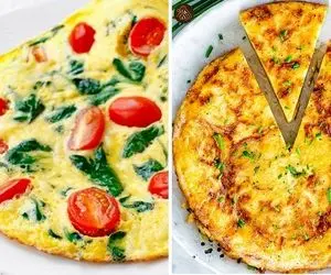 طرز تهیه املت سیب زمینی / یه غذای ساده اما مقوی و خوشمزه که حرف نداره