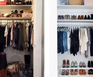 روش سازماندهی و مرتب کردن وسایل و البسه بدون نیاز به کمد؛ همه چیز بانظم بدون هزینه