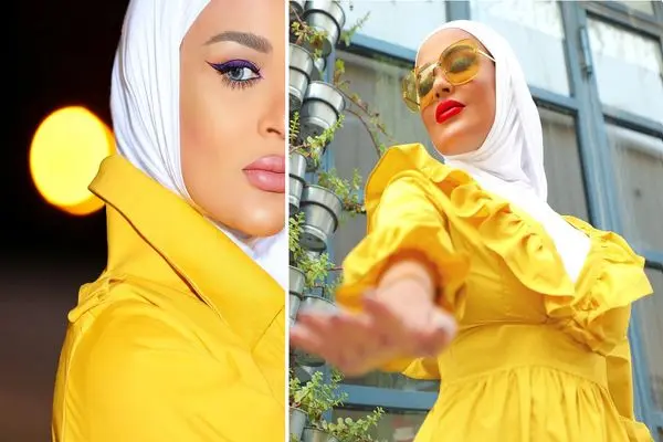 makeup for yellow dress