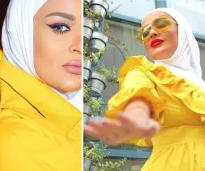 مانتو زردُ با این میکاپ و لباس ست کن تا خوشگل و خوشرنگ شی؛ معقول جیغ شو!
