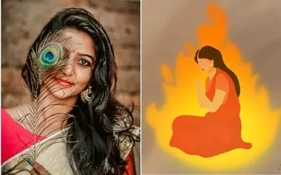 سنت‌ های عجیب؛ در هند زنانی که بیوه می‌شدند خودشان را زنده در آتش می‌ سوزاندند!