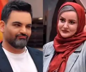 سکانس خندان؛ اشاره خنده داره حمید هیراد وسط خوندش به نعیمه واسه مجرد بودنش و احسان