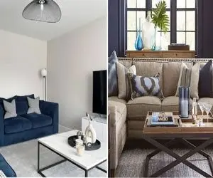 این رنگ مبل، پذیرایی کوچیکت رو بزرگتر از واقعیت نشون میده/ رنگ مناسب پذیرایی کوچولو