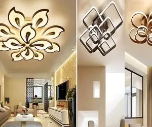 لوستر مناسب برای سقف کوتاه / سقف این مدلی خونه رو خفه نشون میده با اینا دلباز میشه