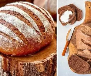طرز تهیه نان چاودار با بهترین دستور / نون رژیمی خوش طعم و عالی