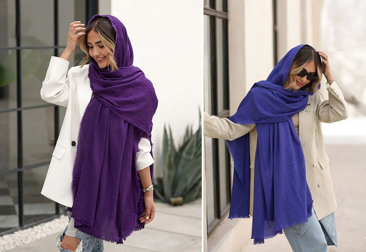 چه شالی به رنگ پوست ما می آید؟