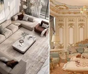 طراحی داخلی خانه 83 متری؛ مبلمان مناسب و راز چیدمان جذاب و بهینه در منازل میان متراژ