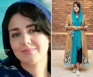 غروره قدِ کهکشان "افسانه پاکرو" واسه چهرش؛ انگاری آسمون وا شده خانوم افتاده پایین!