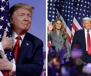 مزاح ترامپ که دکمه بمب هسته ای را زد و نوشابه برافراشته شد؛ معنی کلاه قرمزی که سرشه