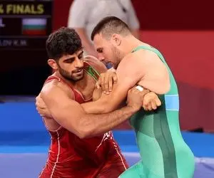 ساعت کشتی محمدهادی ساروی در نیمه نهایی المپیک 2020 دوشنبه 11 مرداد