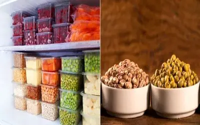 صفر تا صد فریز کردن حبوبات/ طلایی‌ترین ترفند فریز کردن حبوبات؛ ساده، سریع و حرفه‌ ای