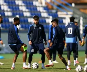 استقلال با ۲ جلسه تمرین مقابل ملوان