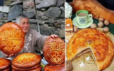 طرز تهیه نان گاتا با بهترین دستور / نان شیرینی ارمنی که بی نهایت خوشمزه ست